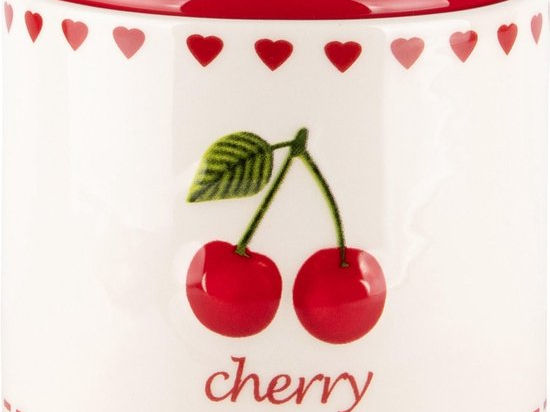 RÉCIPIENT CERISES EN CÉRAMIQUE