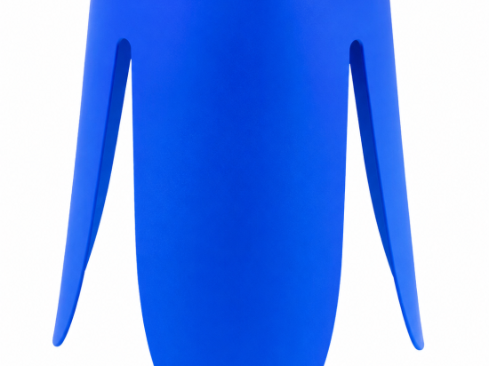 TABOURET BLEU ELECTRIQUE