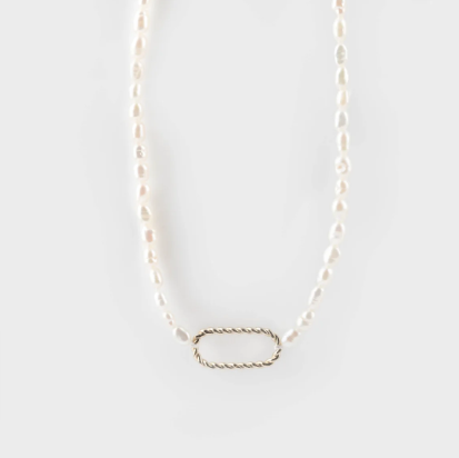 COLLIER PERLES AVEC SUPPORT POUR CHARM'S - MIX & MATCH - NACH