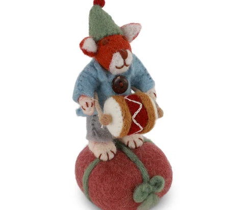 PETIT RENARD AVEC BATTERIE ET CADEAU
