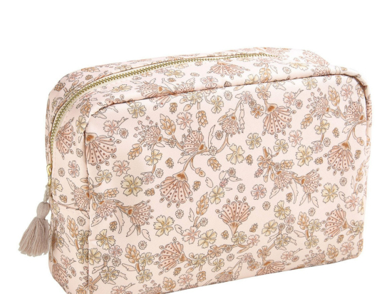 TROUSSE DE TOILETTE RECTANGULAIRE SOLEIL PASTEL - MATHILDE M
