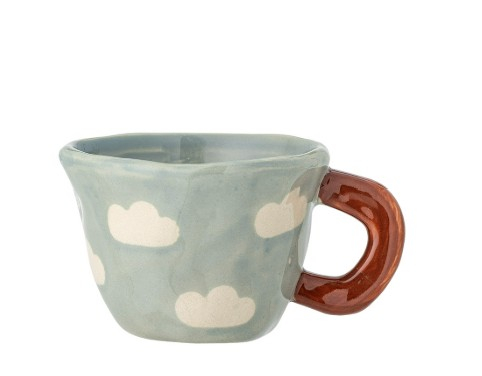TASSE NINI BLOOMINGVILLE – TASSE EN GRÈS BLEUE 110 ML
