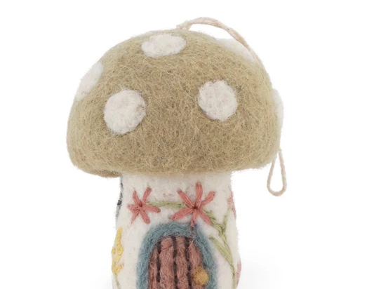 PETITE MAISON CHAMPIGNON EN LAINE FEUTRÉE GRY & SIF