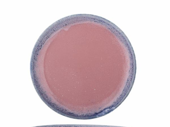 PAULA ASSIETTE ROSE GRES
