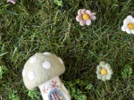 PETITE MAISON CHAMPIGNON EN LAINE FEUTRÉE GRY & SIF