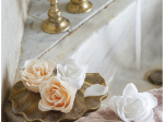 COFFRET DE 12 ROSES DE SAVON  - PARFUM ROSE