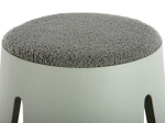 TABOURET ASSISE EN BOUCLETTE VERT