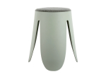 TABOURET ASSISE EN BOUCLETTE VERT