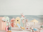 GRAND FRÈRE SOURIS AVEC CABINE DE PLAGE - MAILEG