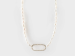COLLIER PERLES AVEC SUPPORT POUR CHARM'S - MIX & MATCH - NACH
