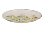 PLAT AVEC CITRONS ET FLEURS