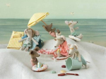 KIT DU PARFAIT CHÂTEAU DE SABLE MAILEG – ACCESSOIRES DE PLAGE POUR SOURIS