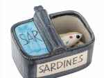 PORTE-BAGUETTES ET PORTE-COUTEAUX CAIAM BLOOMINGVILLE - SET DE 5 PIÈCES EN GRÈS