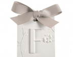 LETTRE F  - VOILE DE LIN