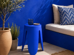 TABOURET BLEU ÉLECTRIQUE - LEITMOTIV