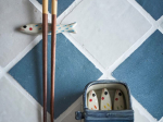 PORTE-BAGUETTES ET PORTE-COUTEAUX CAIAM BLOOMINGVILLE - SET DE 5 PIÈCES EN GRÈS