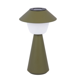 LAMPE SOLAIRE DE TABLE VERTE
