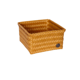PANIER FIT CARRÉ 18 CM DE HAUTEUR OCHRE YELLOW