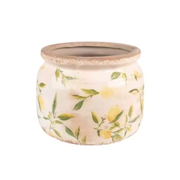 CACHE POT - LIMONE H 9.5CM - D 12CM