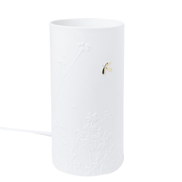 LAMPE PORCELAINE  GOLDEN LEAF