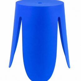 TABOURET BLEU ELECTRIQUE