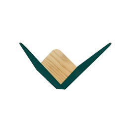Butterflies, medium - Forest Green