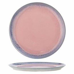 PAULA ASSIETTE ROSE GRES