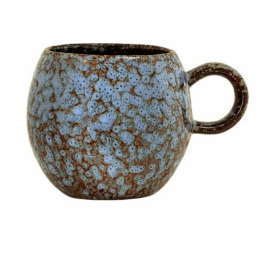 TASSE PAULA AVEC ANSE BLOOMINGVILLE - TASSE EN GRÈS 410 ML