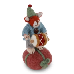 PETIT RENARD AVEC BATTERIE ET CADEAU