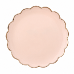 ASSIETTE A DESSERT MARGUERITE ROSE