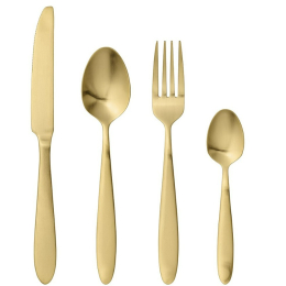 SET DE 4 COUVERTS FREA OR - BLOOMINGVILLE