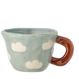 TASSE NINI BLOOMINGVILLE – TASSE EN GRÈS BLEUE 110 ML