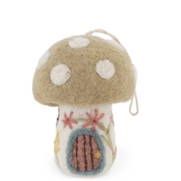 PETITE MAISON CHAMPIGNON EN LAINE FEUTRÉE GRY & SIF