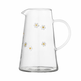 COLLECTION BUZZ - CARAFE ET VERRES EN VERRE À MOTIFS FLORAUX OU ABEILLES - BLOOMINGVILLE