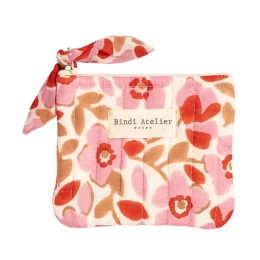 PORTE-MONNAIE BINDI ATELIER - ACCESSOIRE ARTISANAL EN BLOCKPRINT