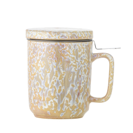 YUMA TASSE AVEC COUVERCLE ET PASSOIRE A THE